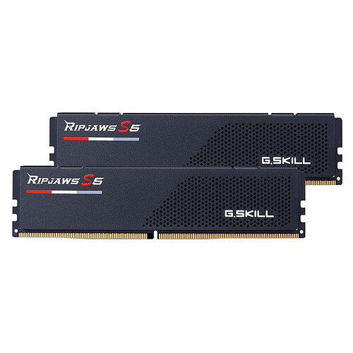 G.Skill RipJaws S5 Low Profile 32 Go (2 x 16 Go) DDR5 5200 MHz CL40 – Noir
