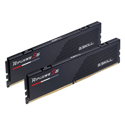 G.Skill RipJaws S5 Low Profile 64 Go (2 x 32 Go) DDR5 5200 MHz CL40 – Noir