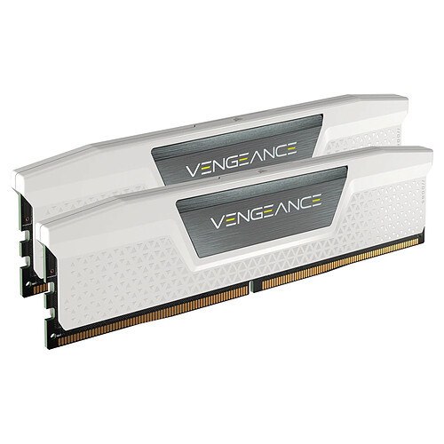 Corsair Vengeance DDR5 64 Go (2 x 32 Go) 6000 MHz CL30 – Blanc