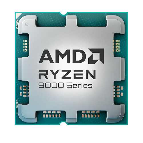 AMD Ryzen 5 9600X (3.9 GHz / 5.4 GHz) – Version tray